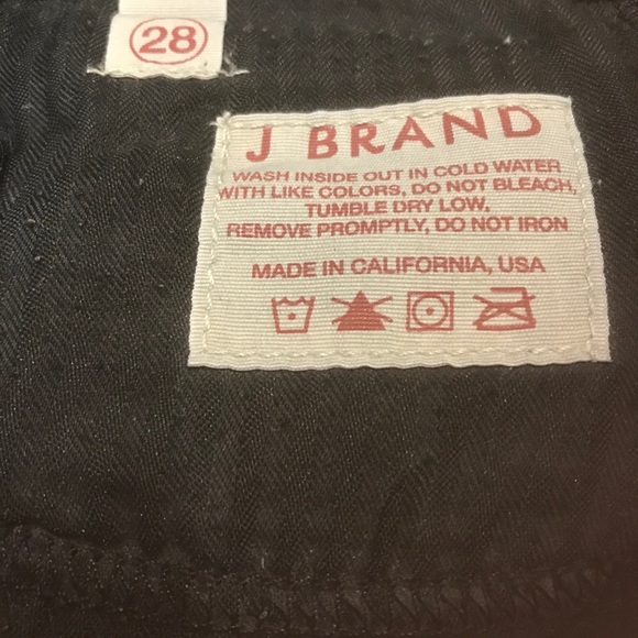 J Brand black stretch jeans - Picture 8 of 9
